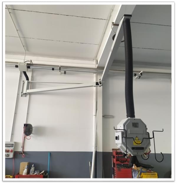 workshop dust extractor system - fixed